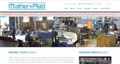 Desktop Screenshot of matherandplatt.com